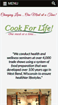 Mobile Screenshot of cookforlife.com